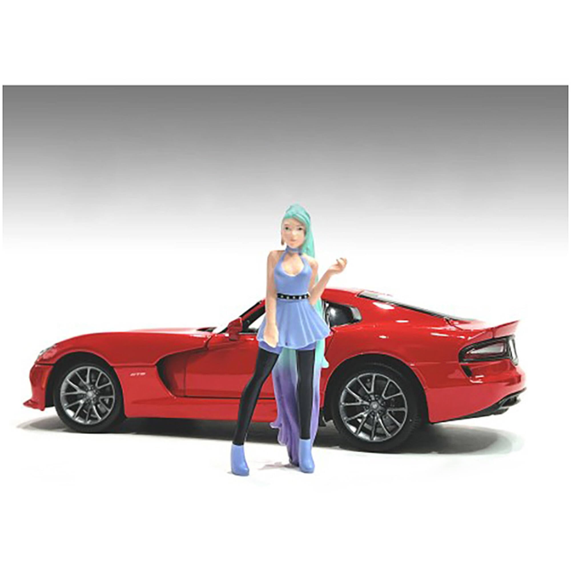 Cosplay Girls Figure 4 for 1/24 Scale Models by American Diorama