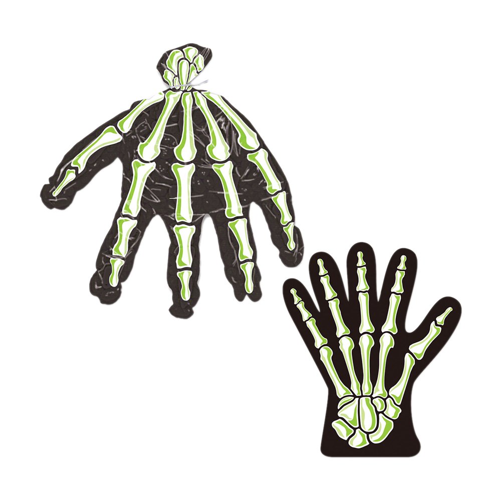 Skeleton Hand Treat Bags (Pack of 24)