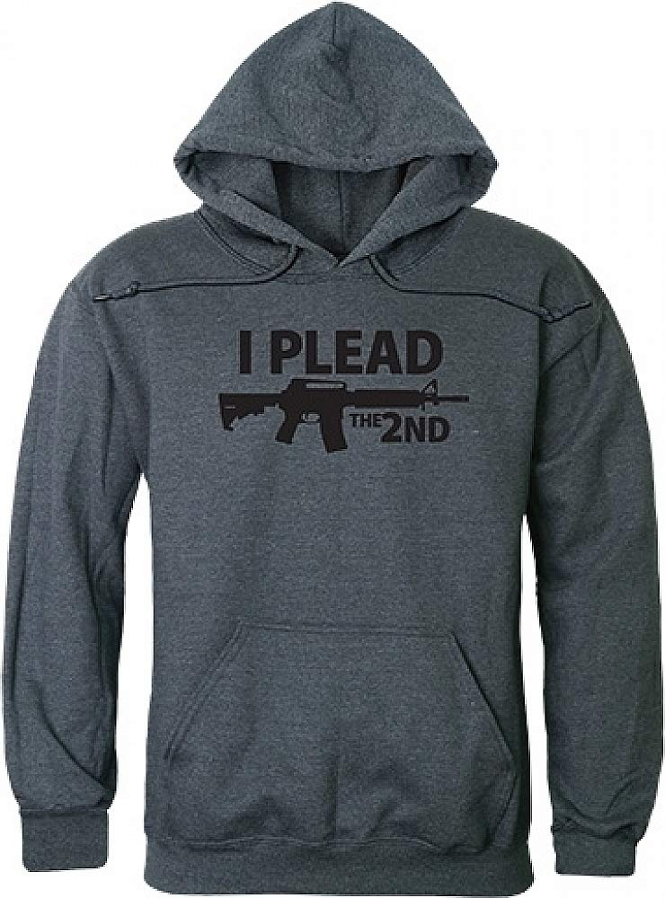 Graphic Pullover,I Plead the 2nd, HCH, M