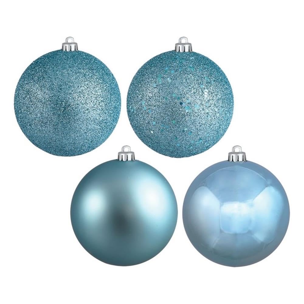 Casafoyer  6” Baby Blue 4 Finish Ball Box of 4 - N591532BX - (Pack Of 2)