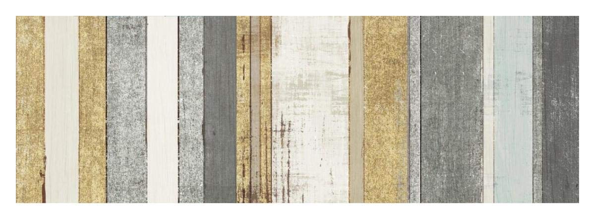 Beachscape VIII Gold Neutral -Paper Art-38x14”