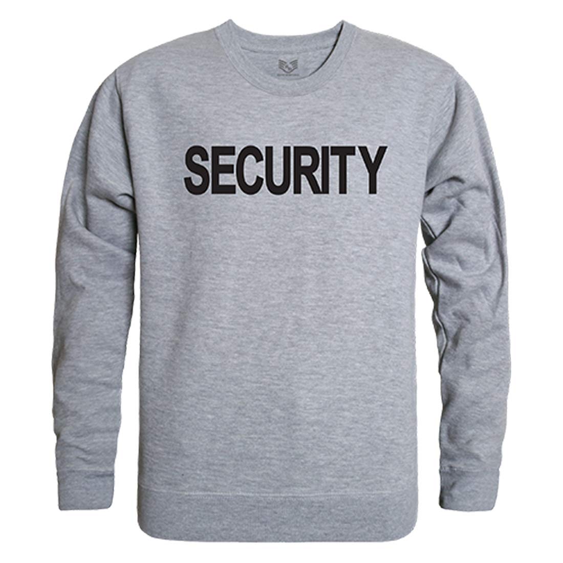 Graphic Crewneck, Security, H.Grey, M