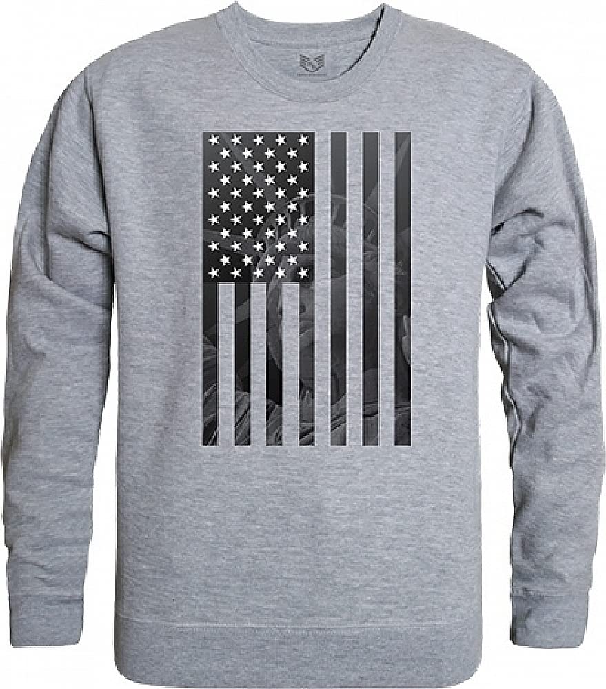 Graphic Crewneck, Liberty, H.Grey, S