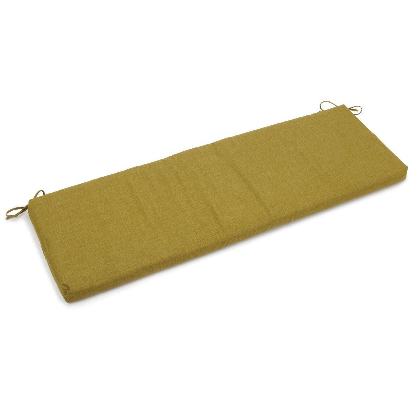 63-inch by 19-inch Spun Polyester Bench Cushion - Avocado