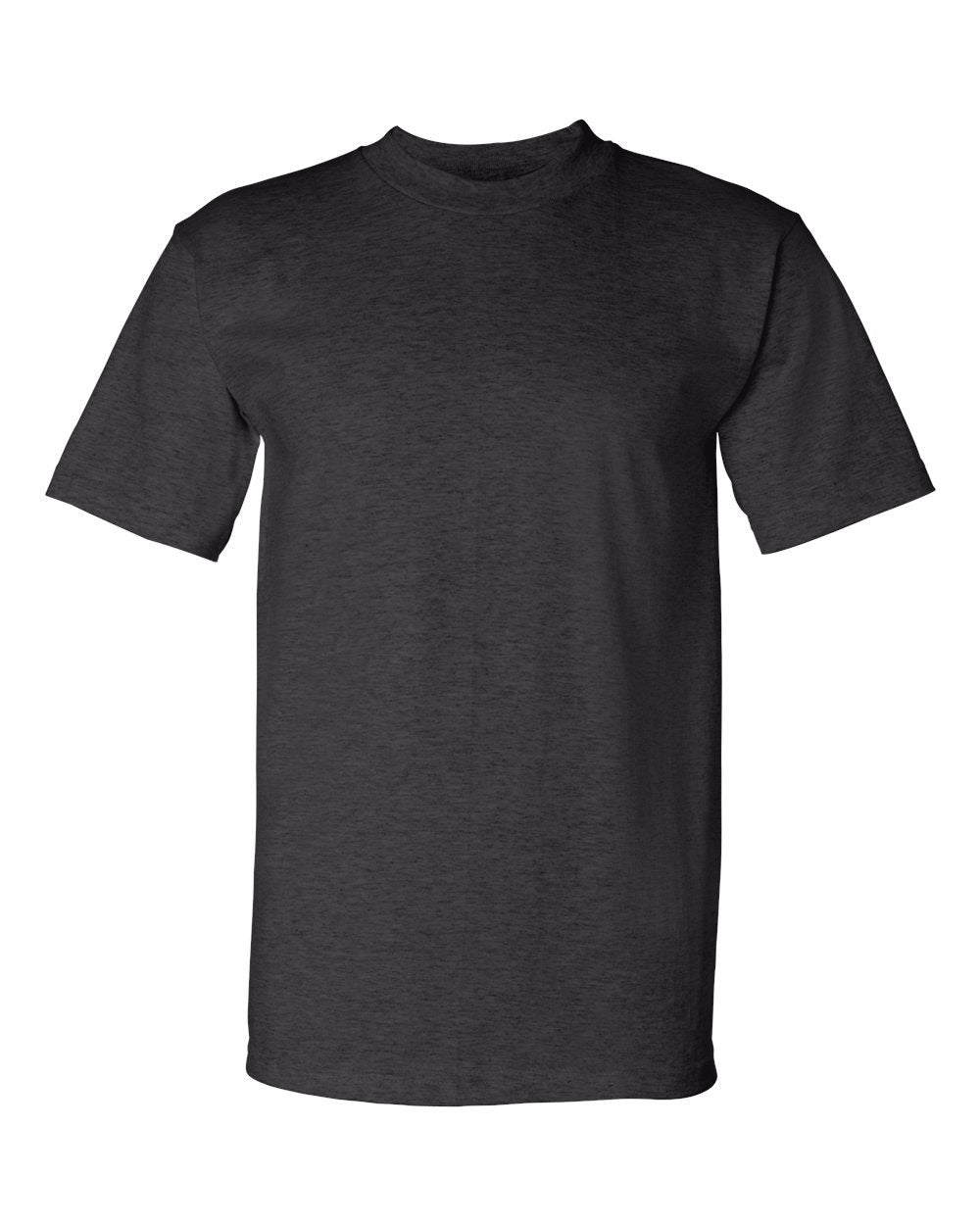 Bayside USA-Made Short Sleeve T-Shirt - Charcoal, XL