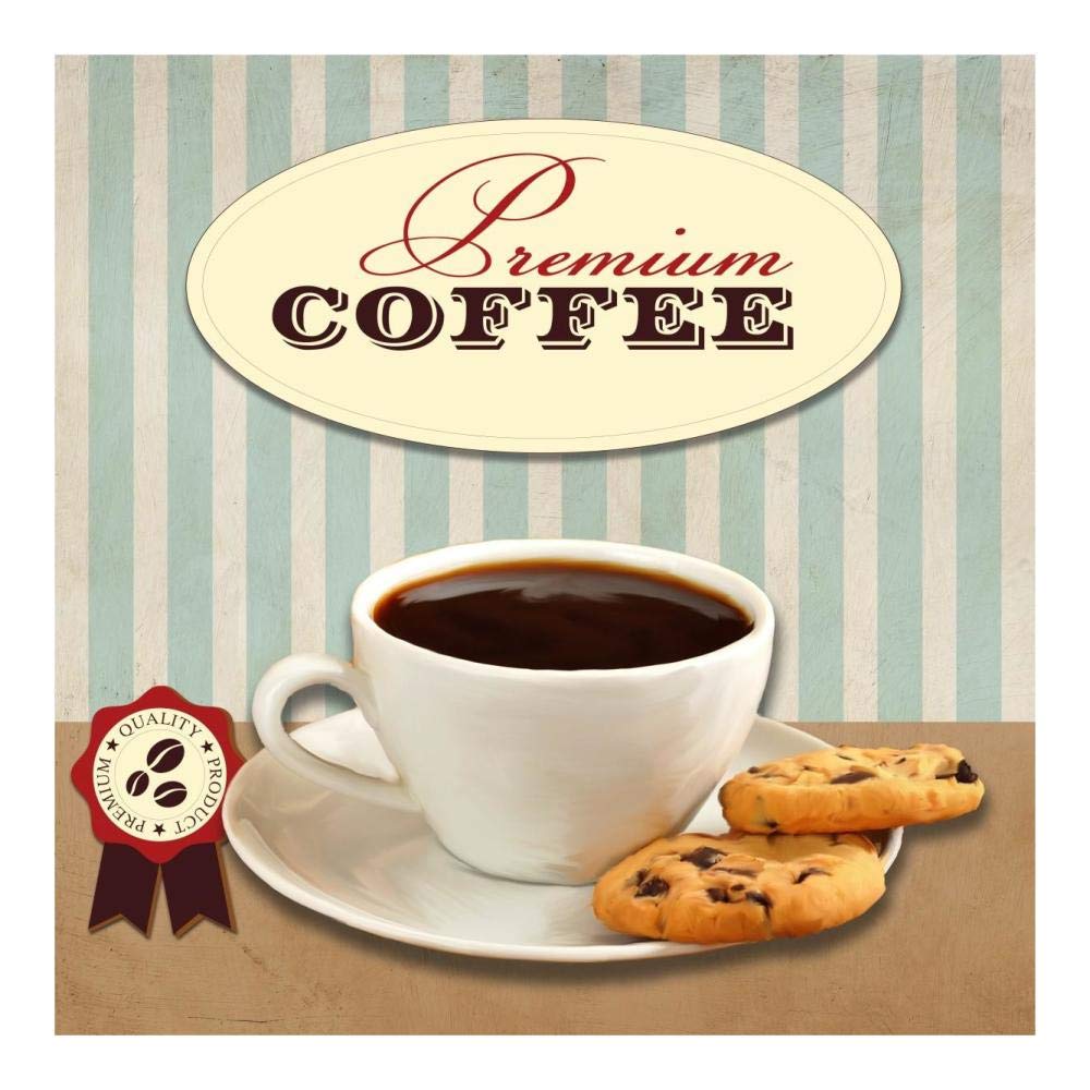 Premium Coffee-Paper Art-20x20”