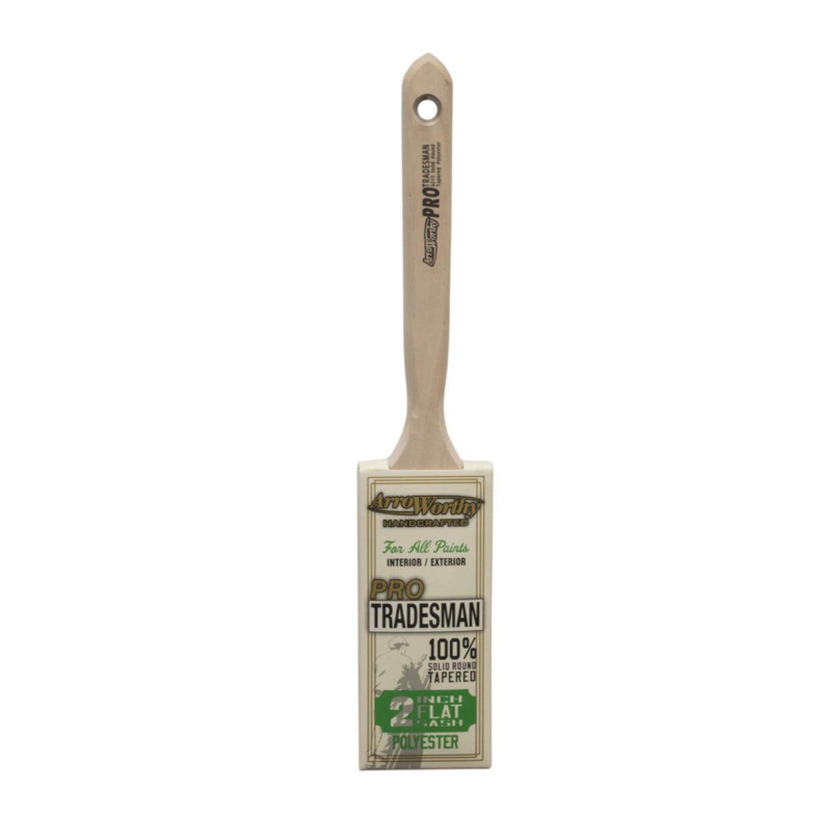 Arroworthy Pro-Tradesman 2 W Medium Soft Flat Paint Brush - Case Of: 1