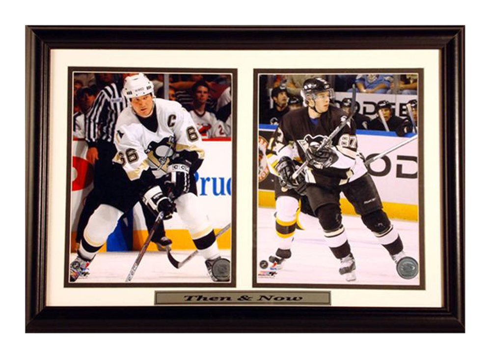 12X18  Double Frame - Pittsburgh Penguins Greats