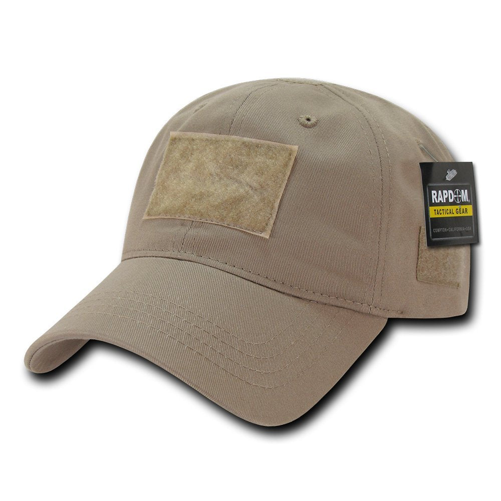 Relaxed Crown Tactical Caps, Khaki