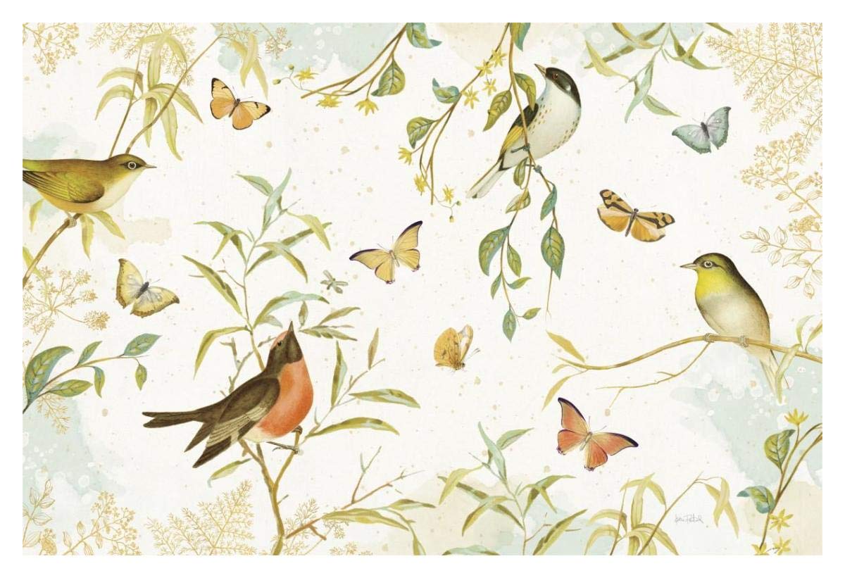 Natures Wisdom I -Paper Art-38x26”