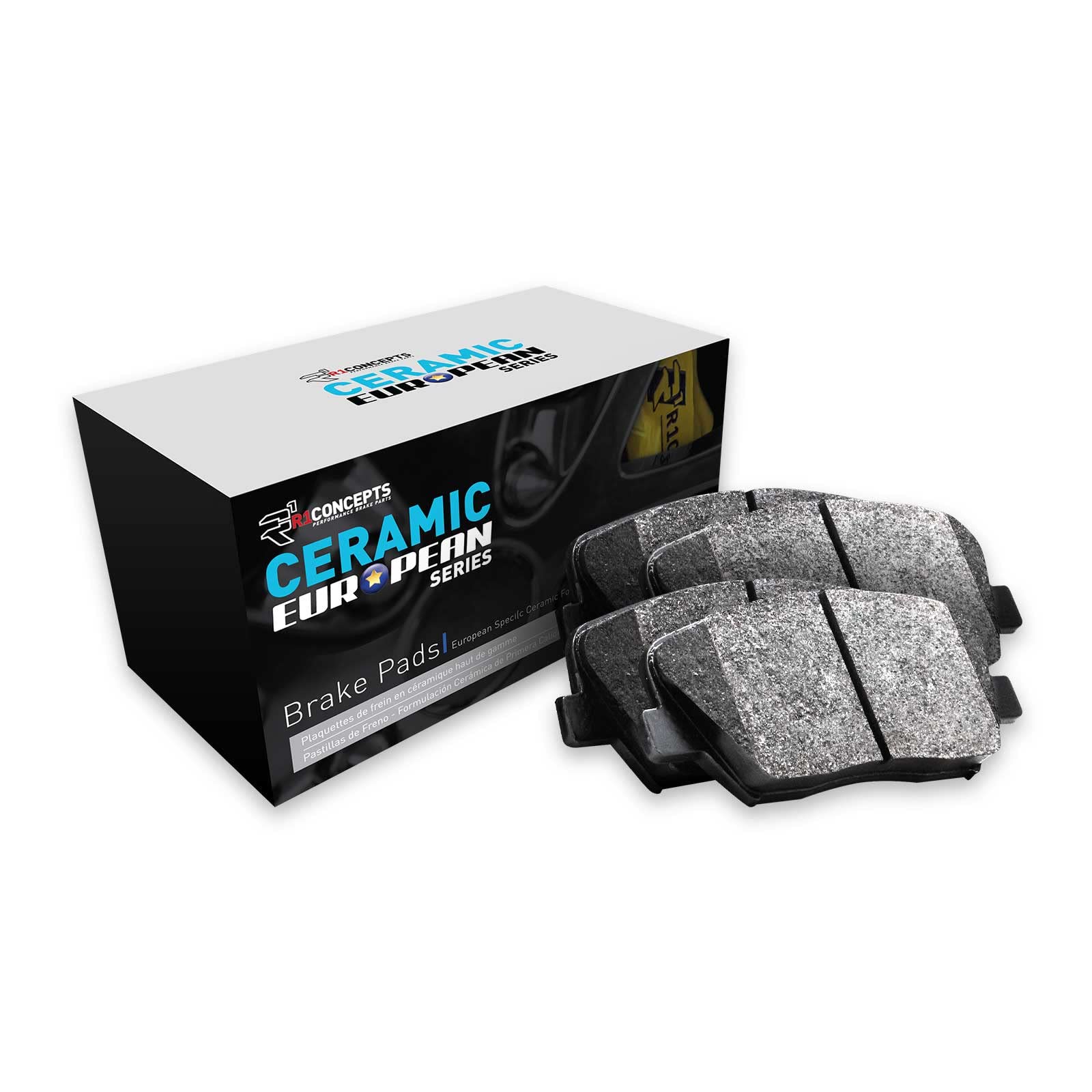 R1 Euro Ceramic Pads and Hardware Kit 2600-0145-02
