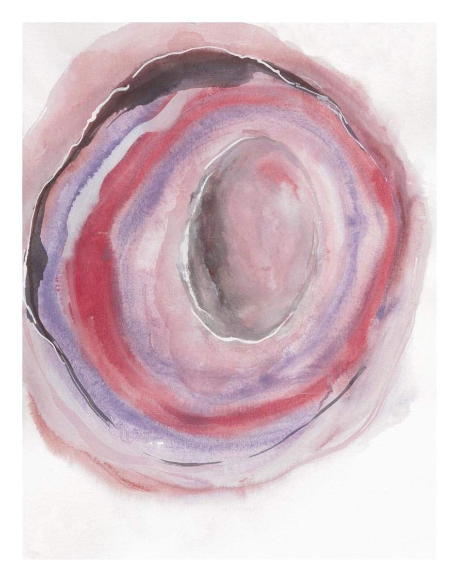 Watercolor Geode VII -Paper Art-20x26”