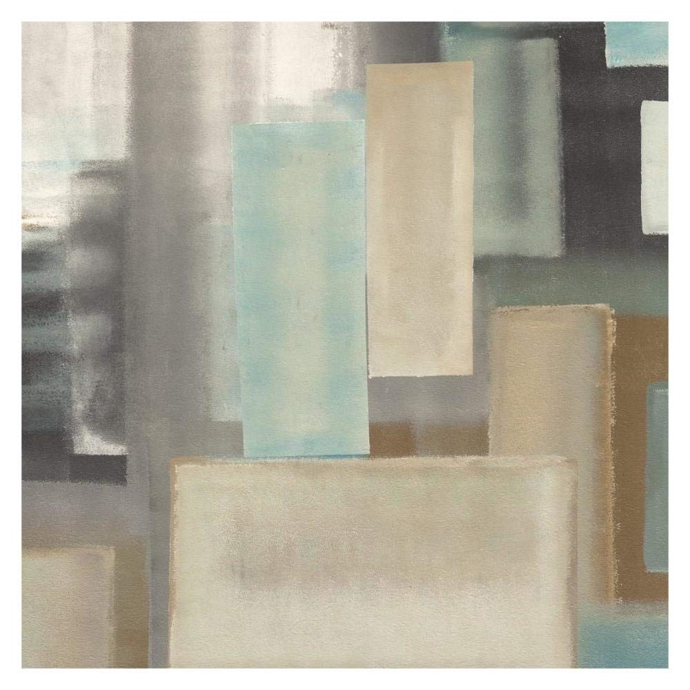 Aqua II-Paper Art-32x32”