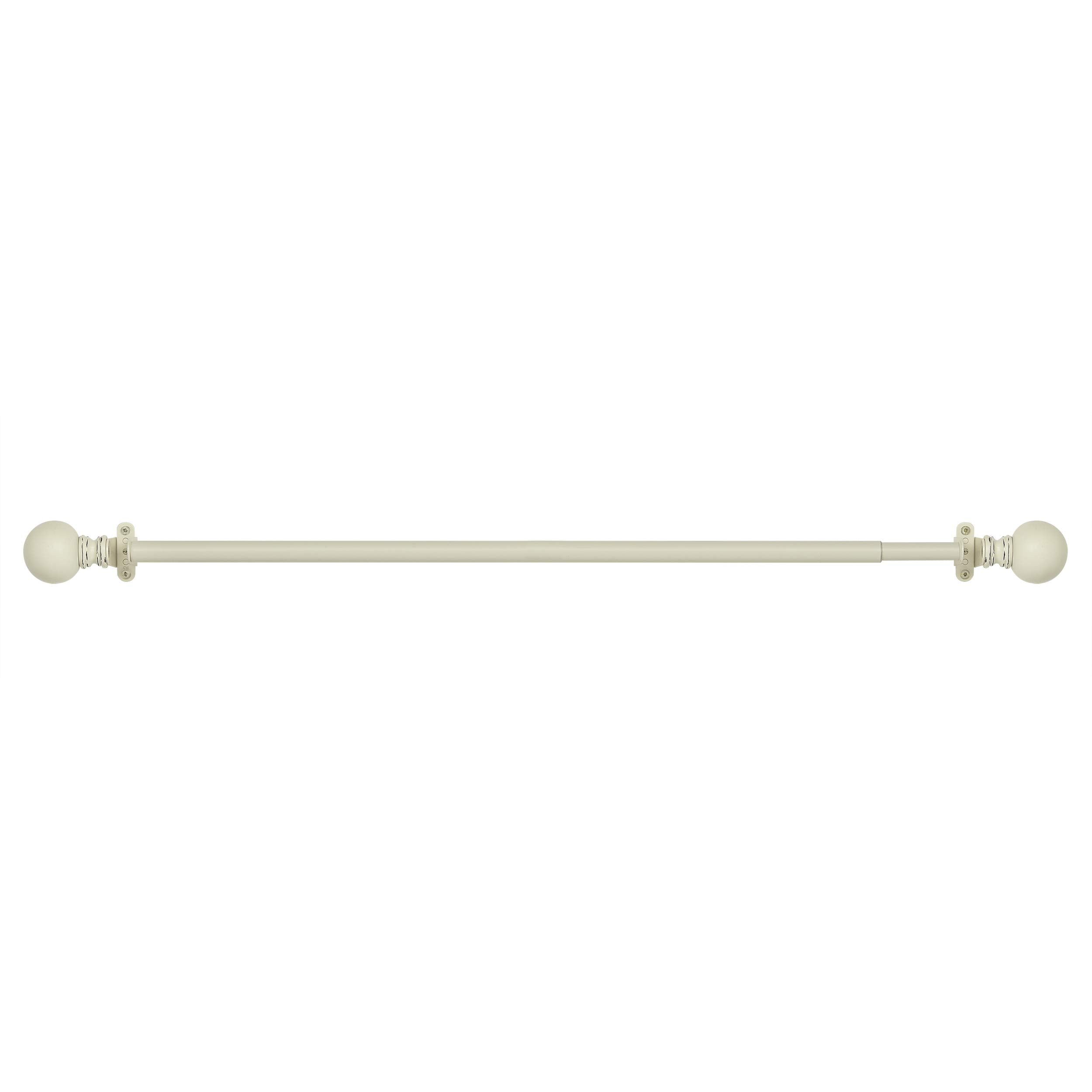 Innovative Decorative Room Darkening Wrap Around Rod & Finial - Kerry 28-48