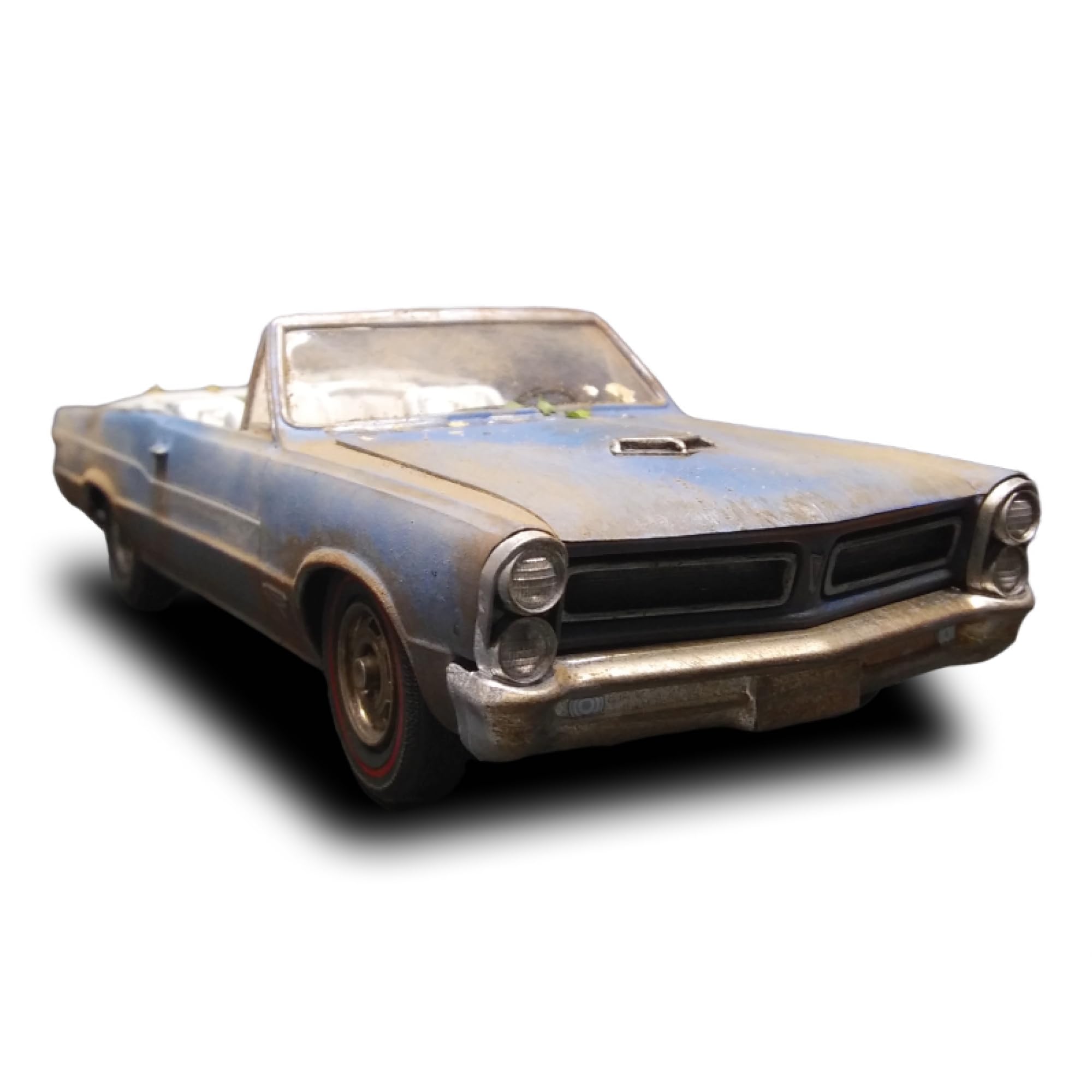 Skill 2 Model Kit 1965 Pontiac GTO 2-in-1 Kit 1/25 Scale Model by AMT