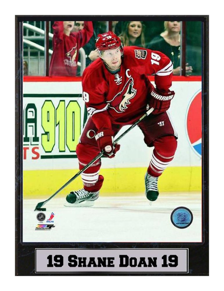 9X12 Plaque - Shane Doan Arizona Coyotes