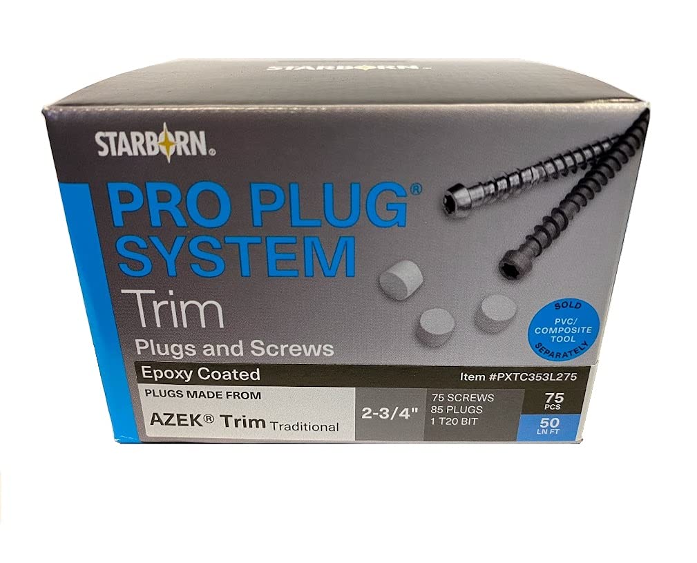 TRIM KIT 2-3/4 AZEK 75P (Pack of 1)