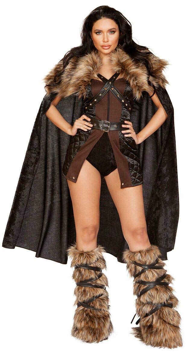 4896 - 4pc Northern Warrior - Large / Black/Brown