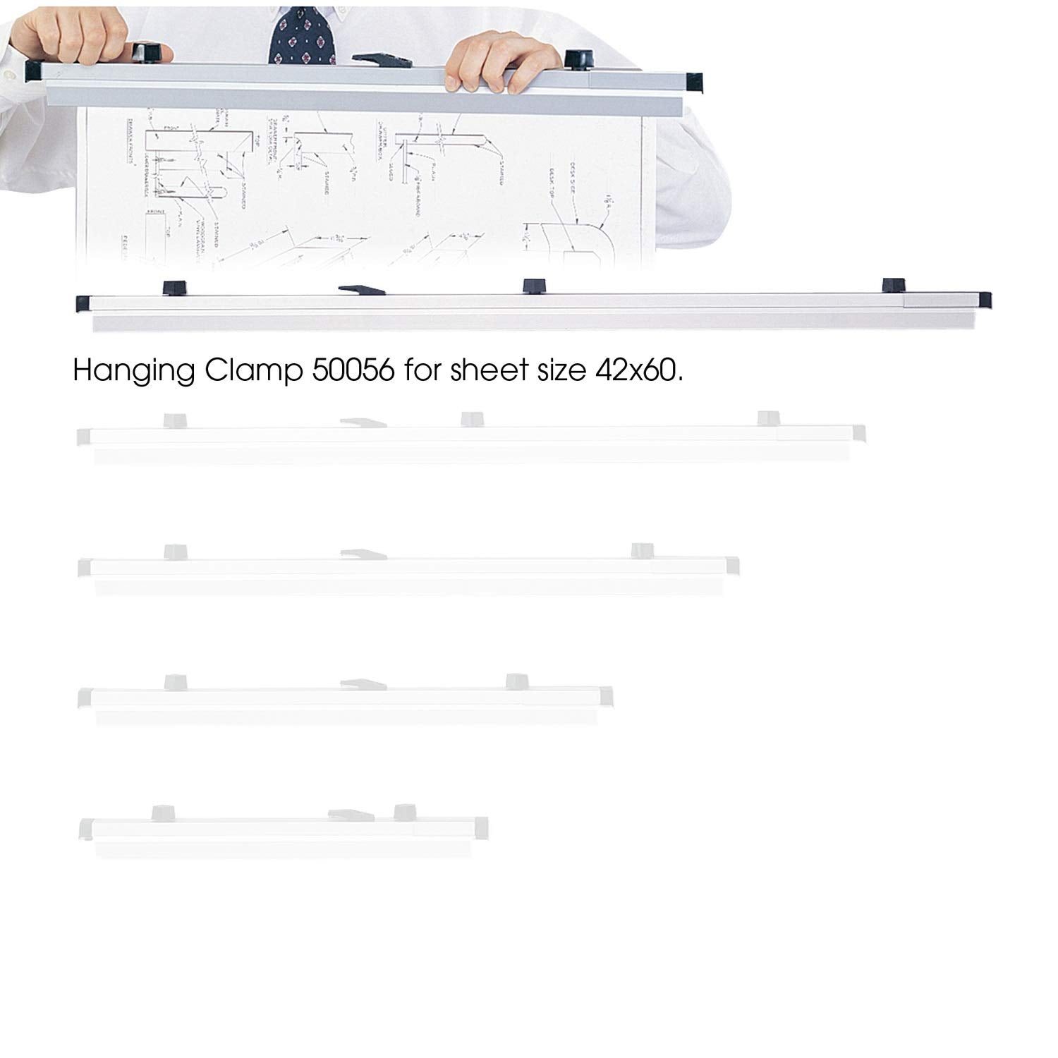 42 Hanging Clamps for 42” x 60” Sheets
