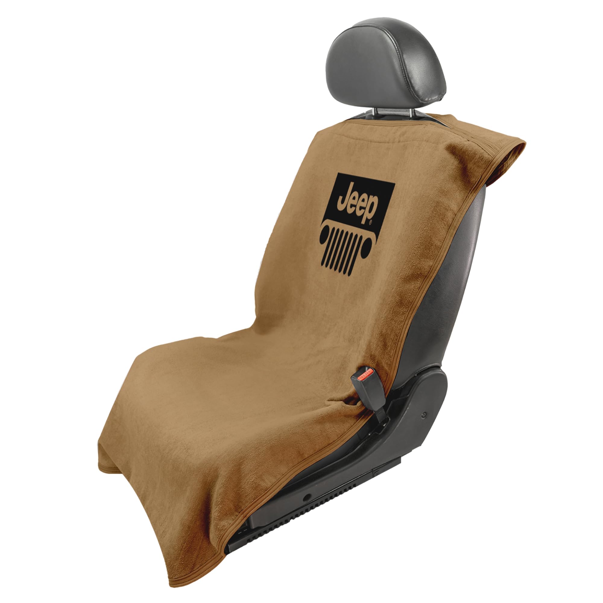 Jeep Tan with Grille Seat Armour