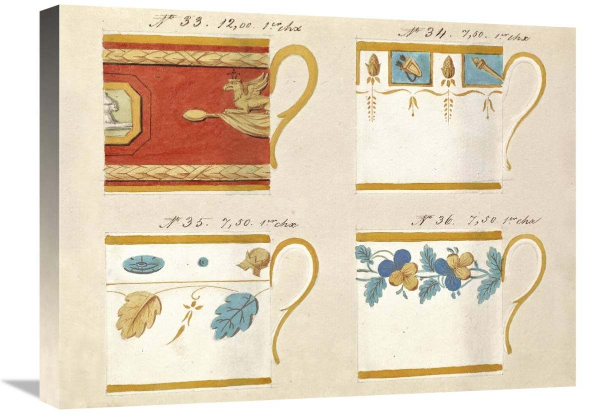 Quatre tasses du 1er choix, ca. 1800-1820-Canvas Art-24x18”