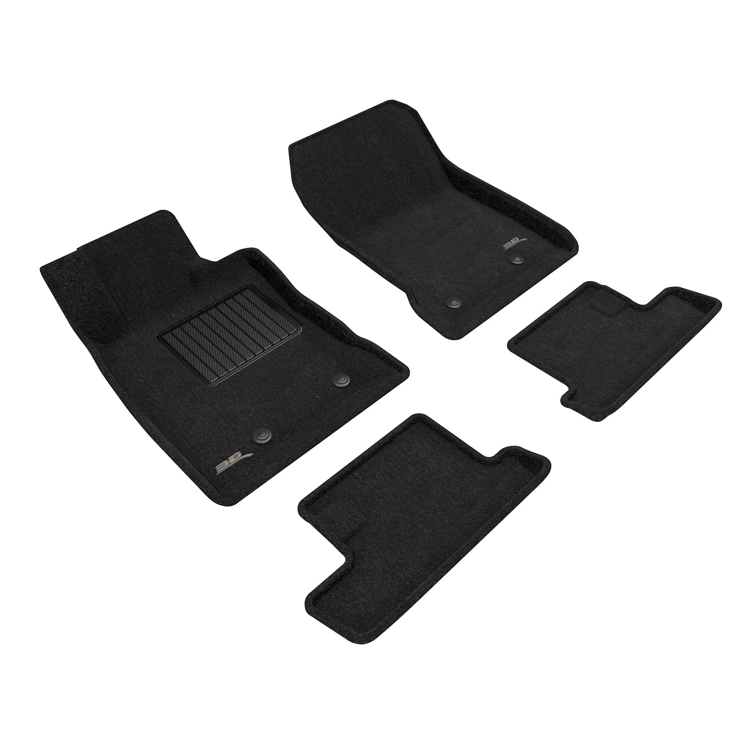 3D MAXpider Compatible with SUBARU BRZ 2022-2024 ELEGANT BLACK R1 R2