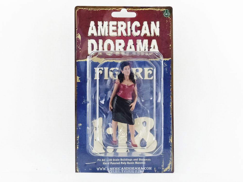 Hanging Out II Rosa Figurine for 1/18 Scale Models by American Diorama