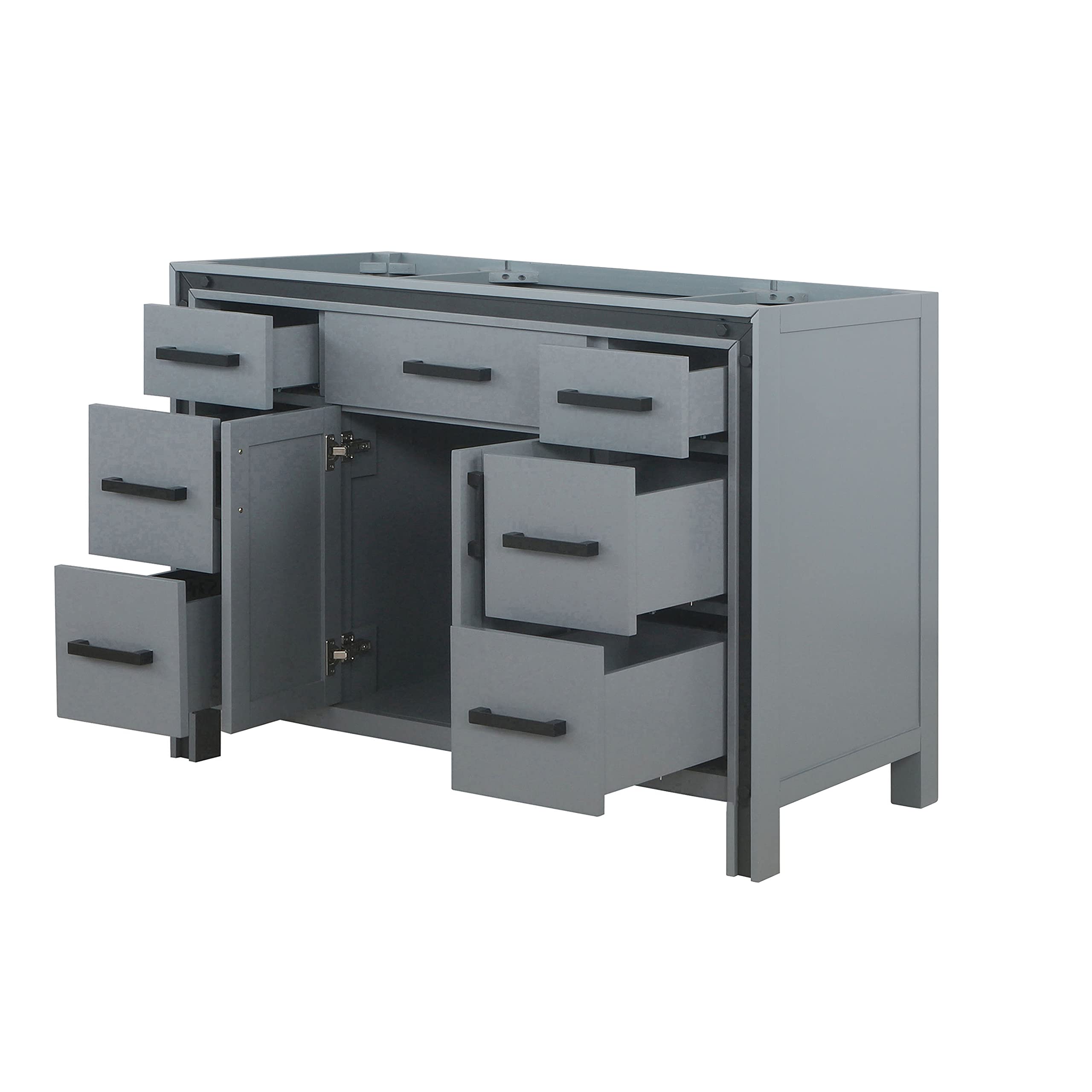 48 Dark Grey Vanity Cabinet Only