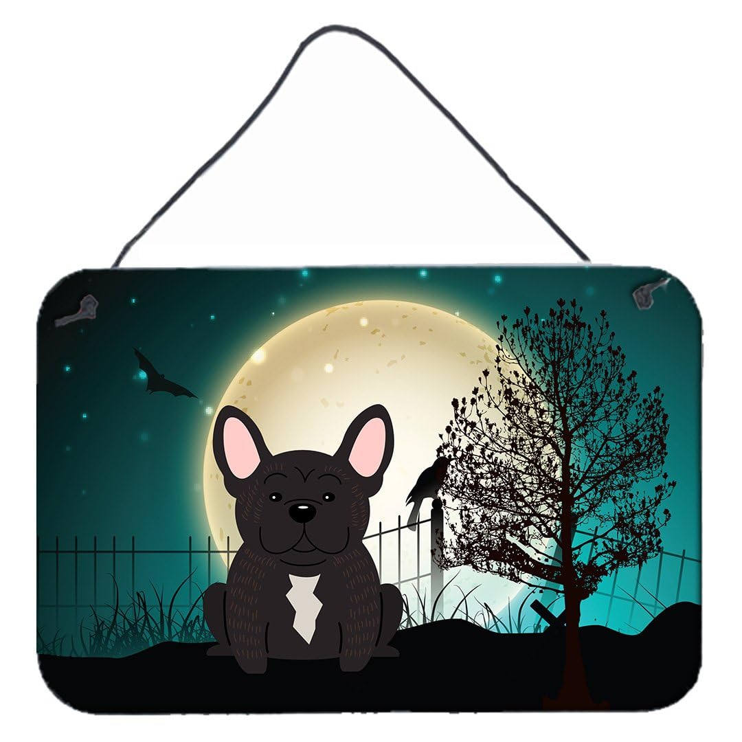 Halloween Scary Design with Dog Wall or Door Hanging Prints