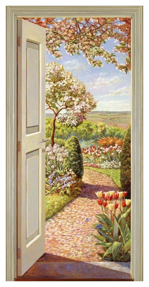 Sul giardino-Paper Art-26x50”