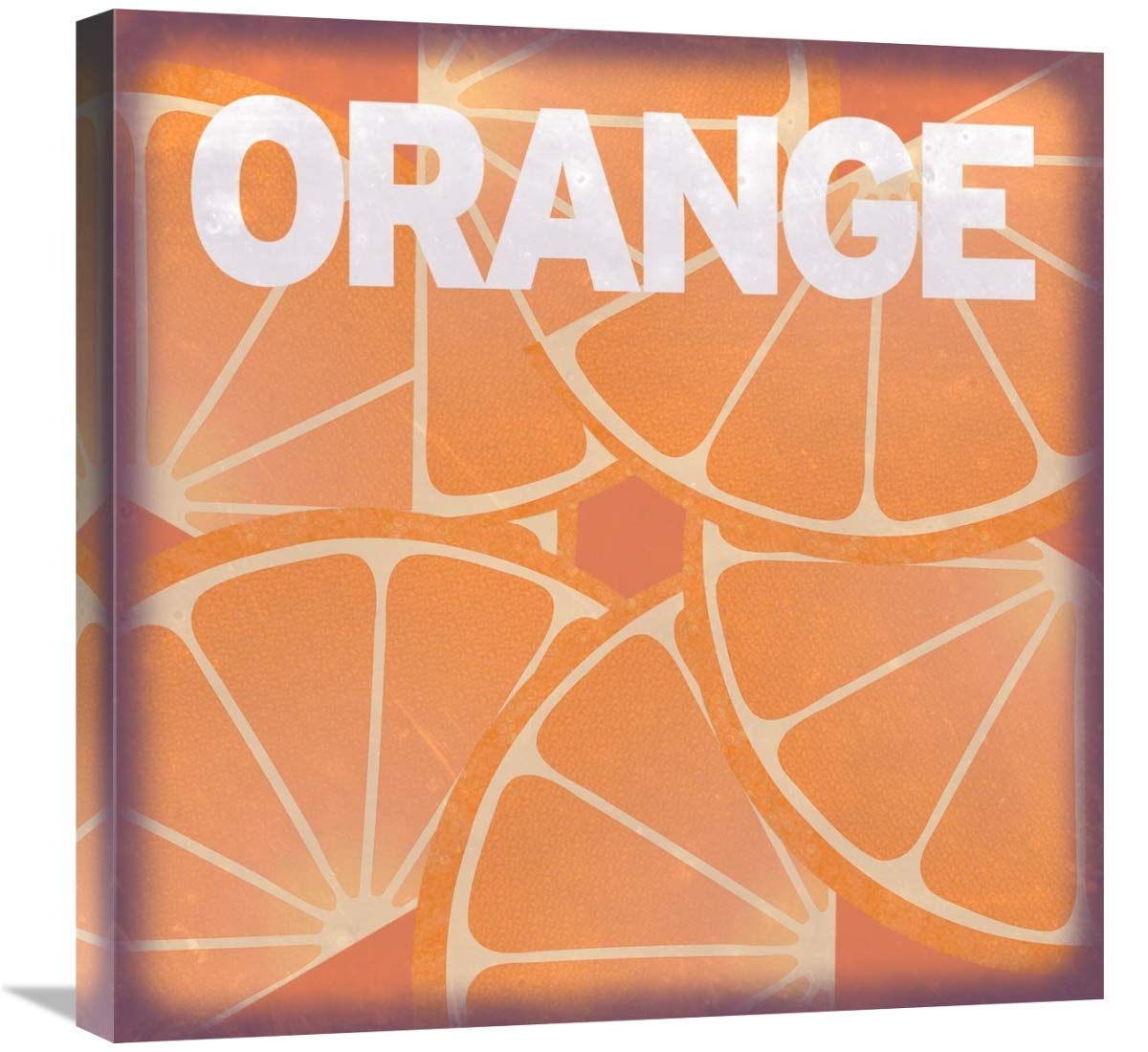 Citrus - Orange-Canvas Art-24x24”