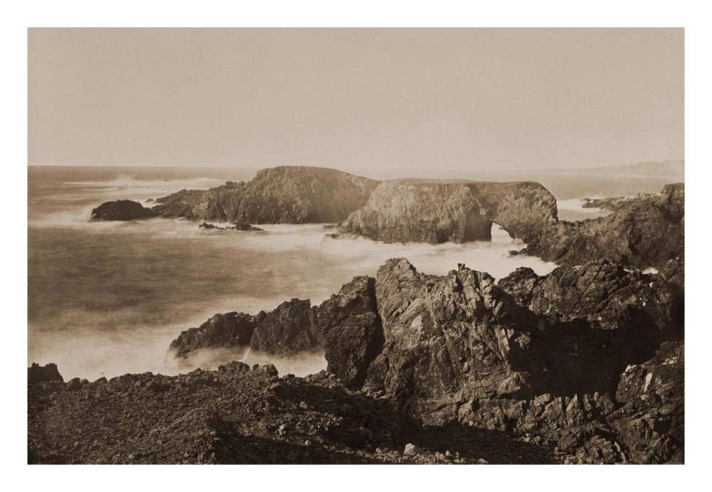 Coast View off Mendocino, California, 1863-Paper Art-26x18”