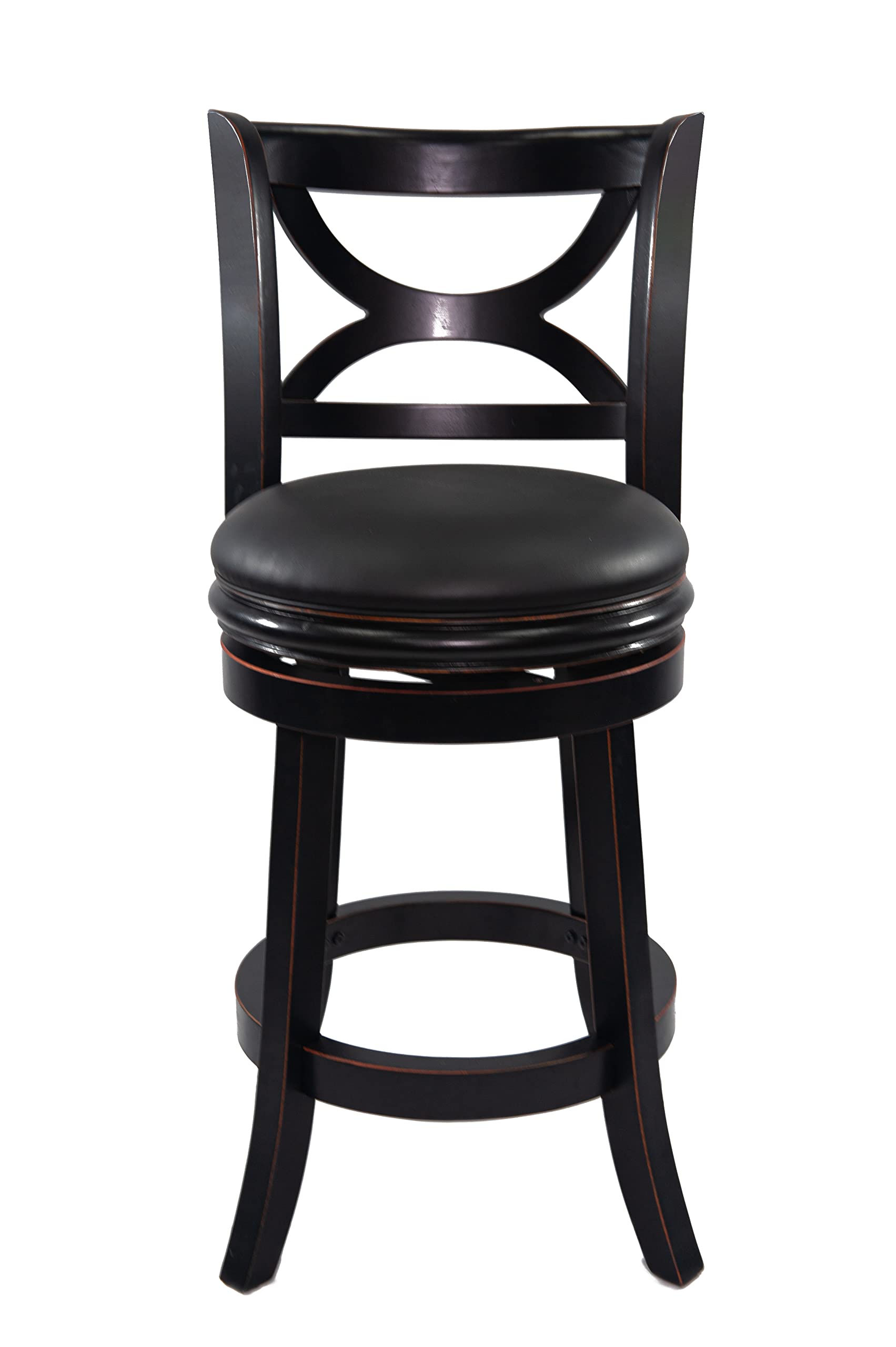 Casafoyer Florence 24-Inch, Black, Counter Height