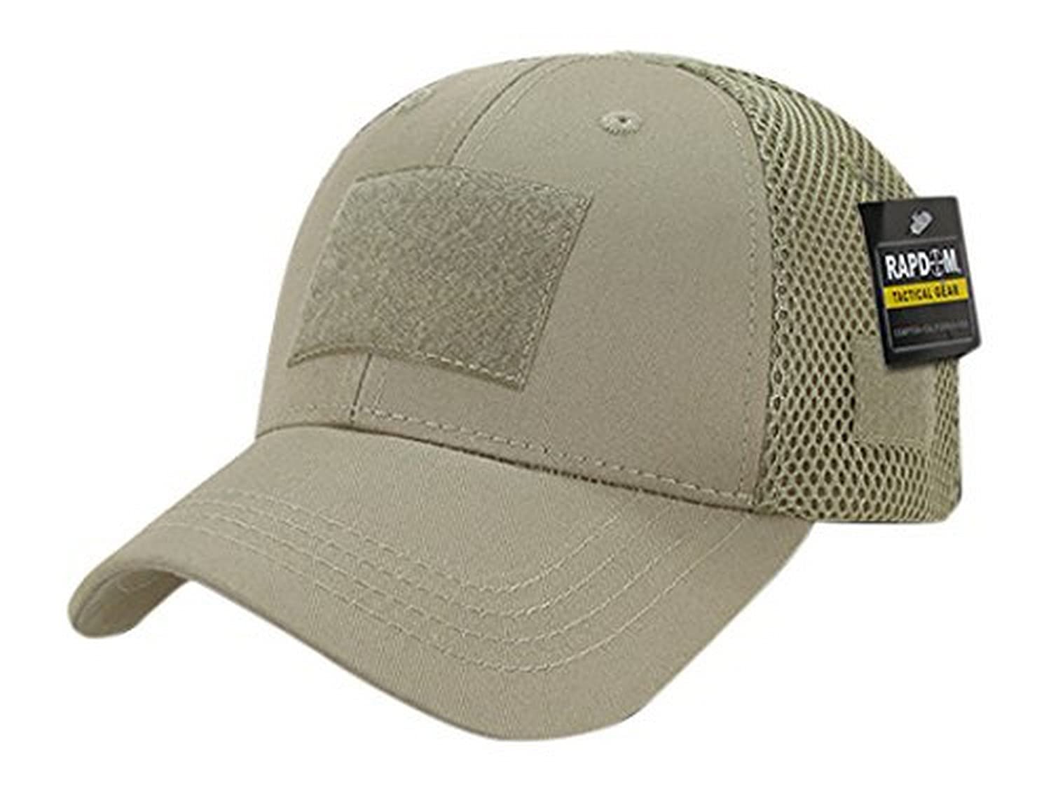 Low Crown Mesh Tactical Caps, Khaki