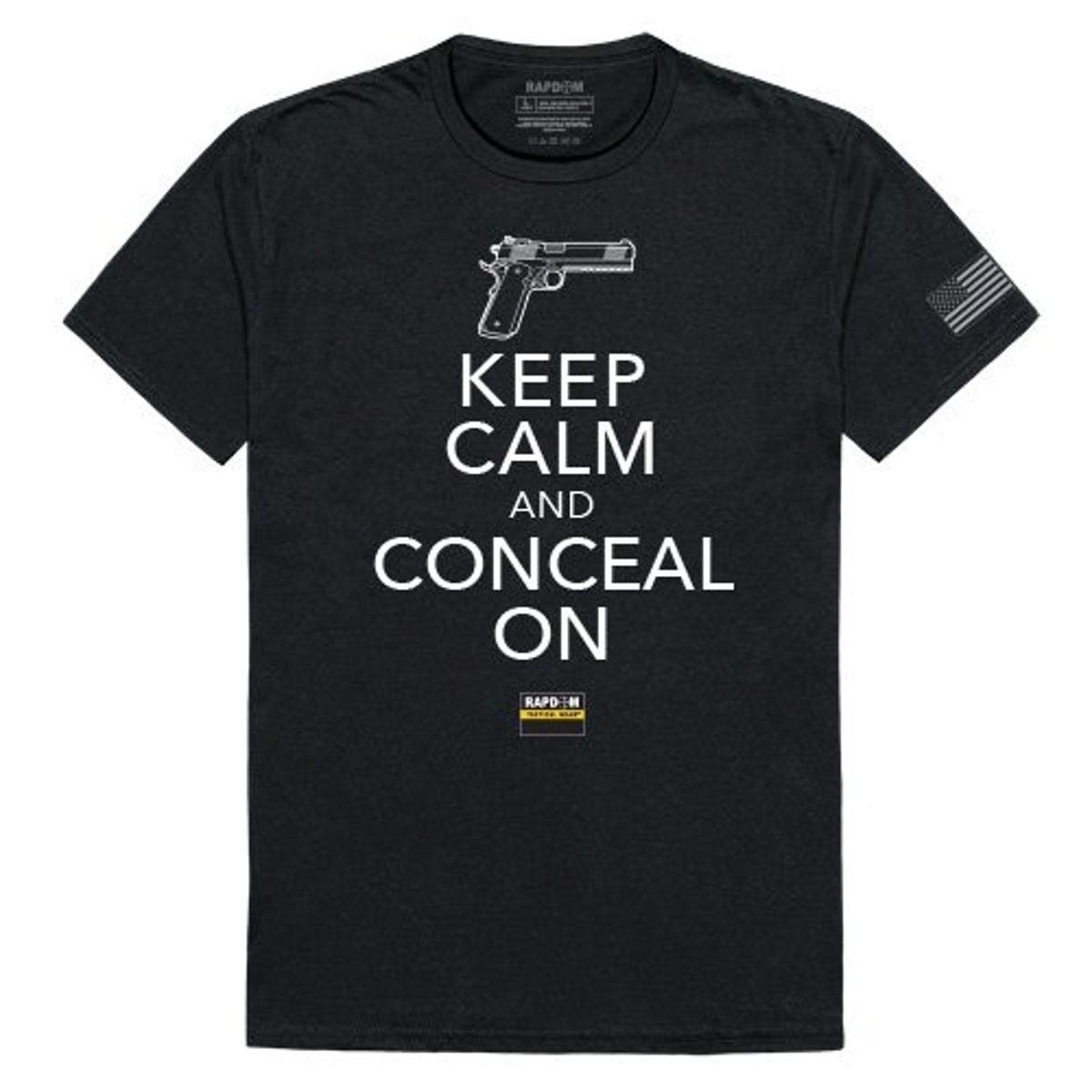Tactical Graphic T, Conceal On, Black, XL