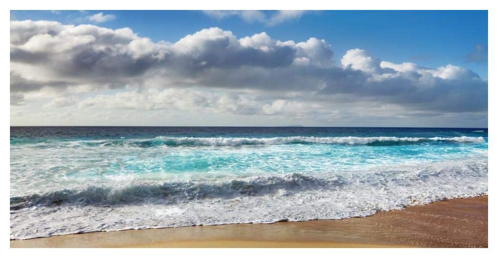 Grande Anse, La Digue, Seychelles-Paper Art-50x26”