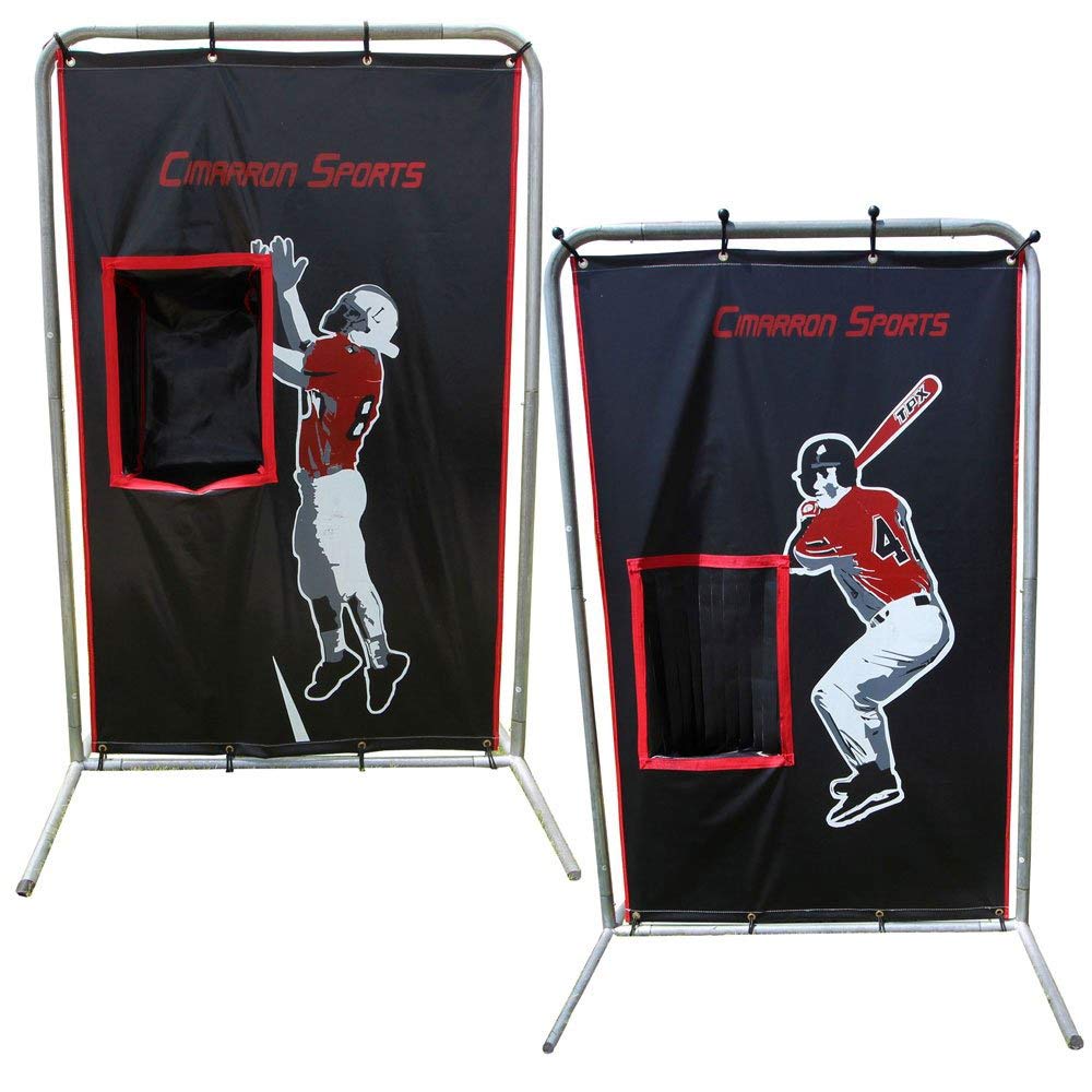 Cimarron 2-Sport Catcher Vinyl Backstop with Frame