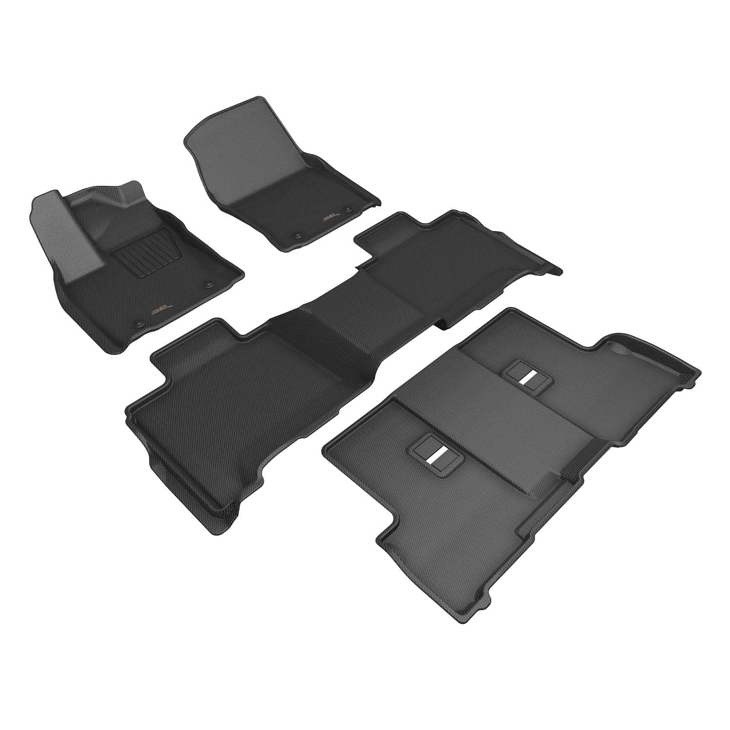 3D MAXpider Compatible with TOYOTA SEQUOIA 2023-2026 KAGU BLACK R1 R2 R3