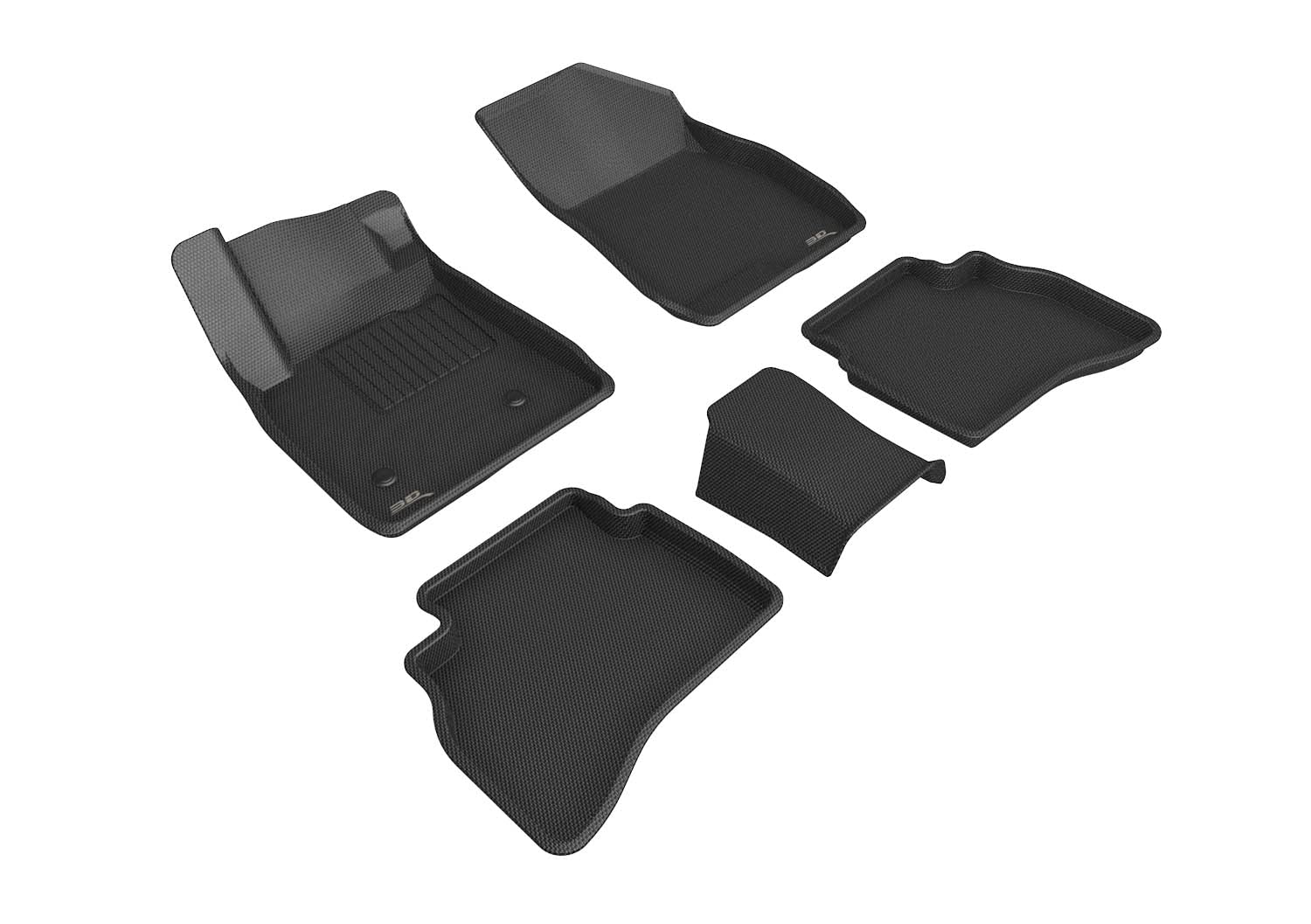 3D MAXpider CHEVROLET TRAILBLAZER AWD 2021-2022 KAGU BLACK R1 R2