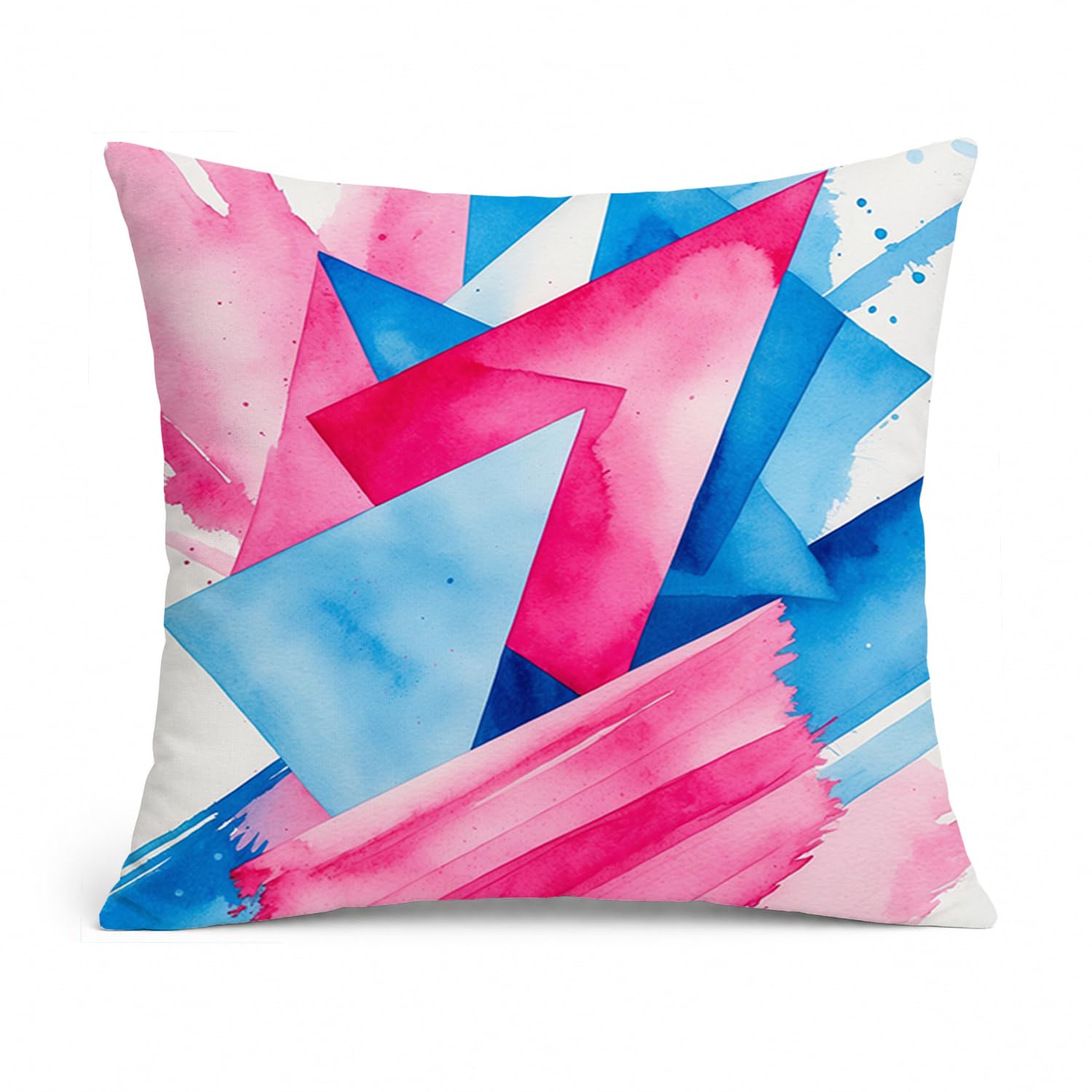 Carolines Treasures Trans and Proud Pride Throw Pillow Machine Washable, Indoor Outdoor Decorative Pillow for Couch, Bed or Patio, 14Hx14W