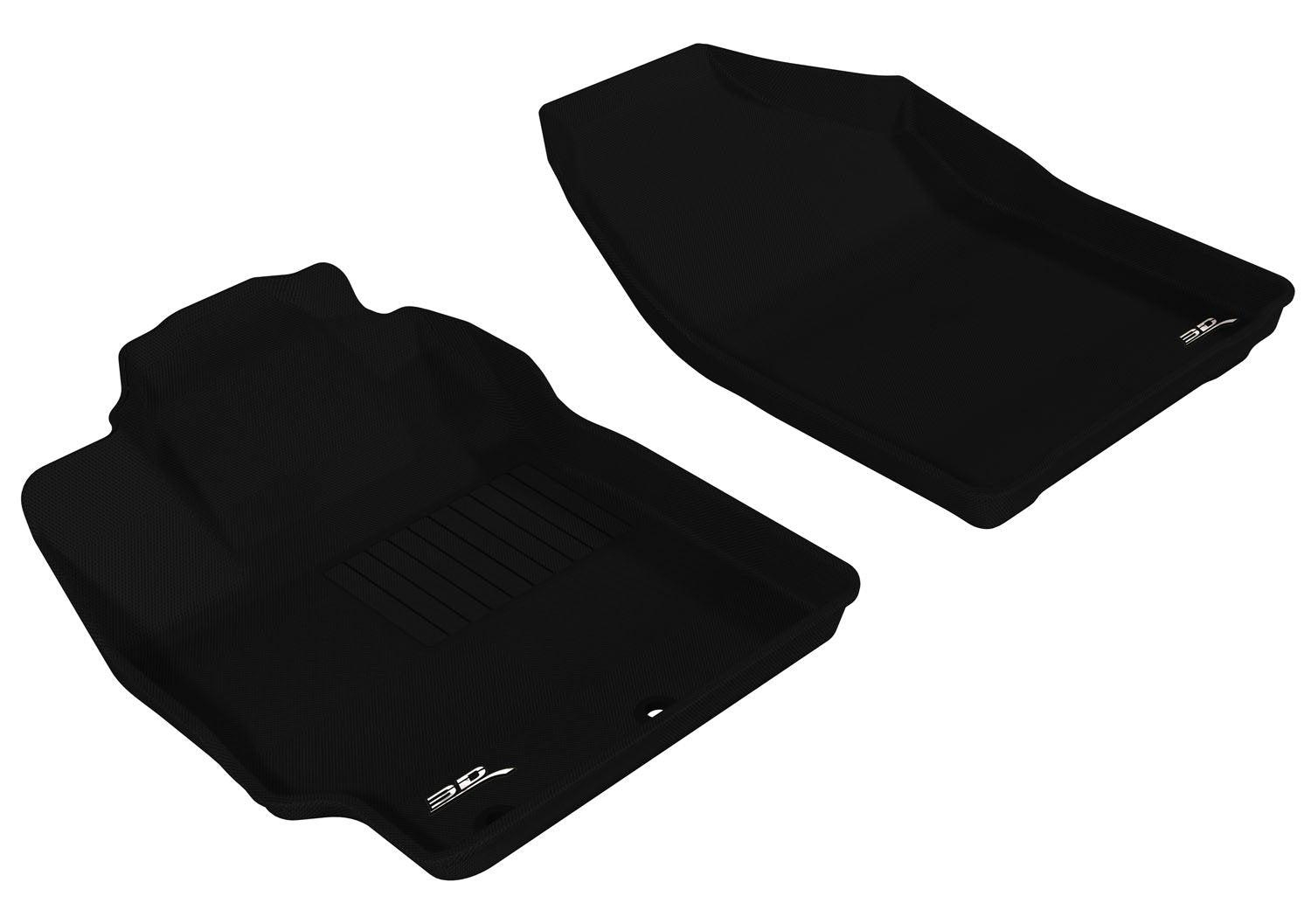 3D MAXpider TOYOTA PRIUS C 2012-2015 KAGU BLACK R1