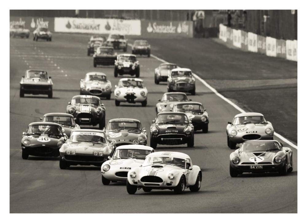 Silverstone Classic Race-Paper Art-32x23.3”