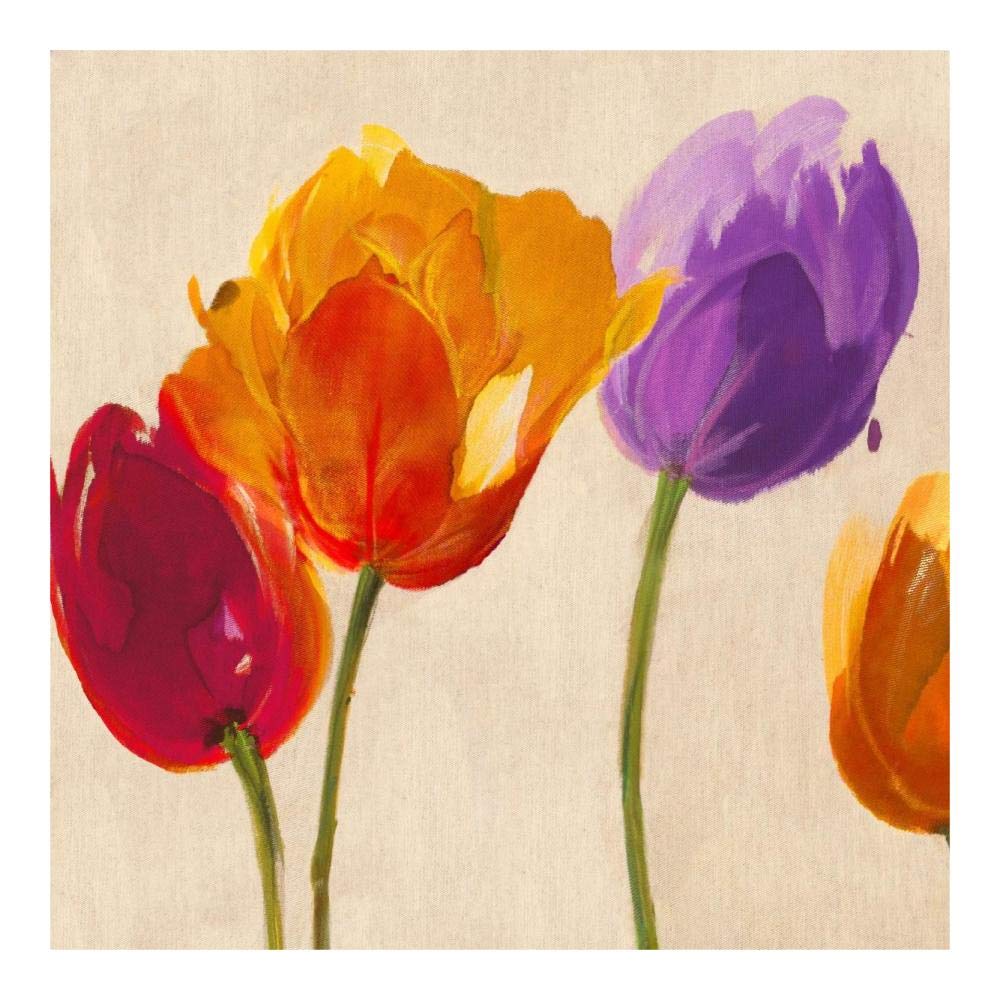 Tulip Funk companion-Paper Art-20x20”