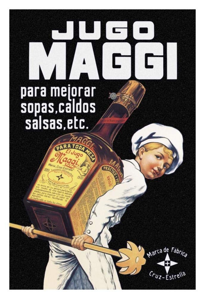 Cooks: Jugo Maggi-Paper Art-22x32”