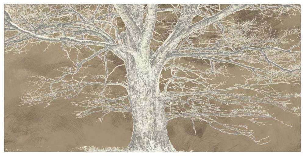 White Oak-Paper Art-74x38”