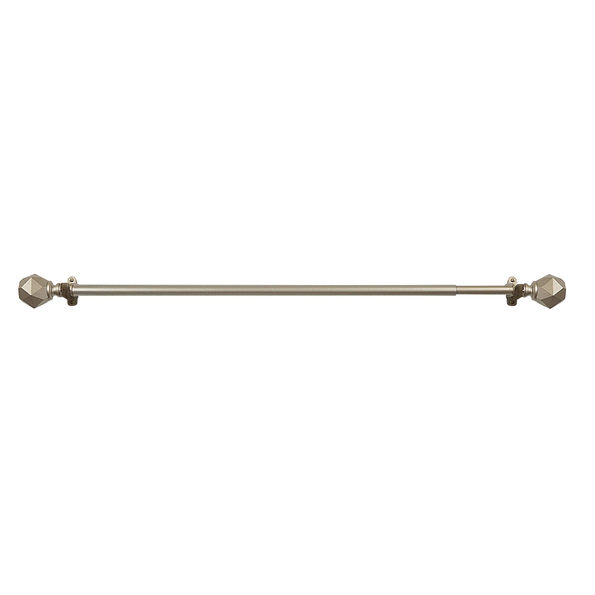 Innovative Decorative Room Darkening Wrap Around Rod & Finial - Bailey 66-120
