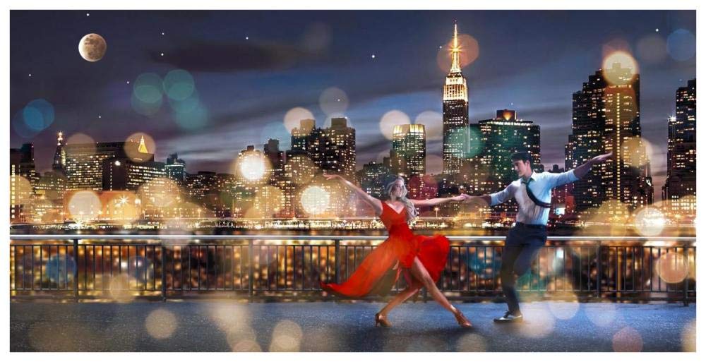 Dancin in the Moonlight-Paper Art-74x38”