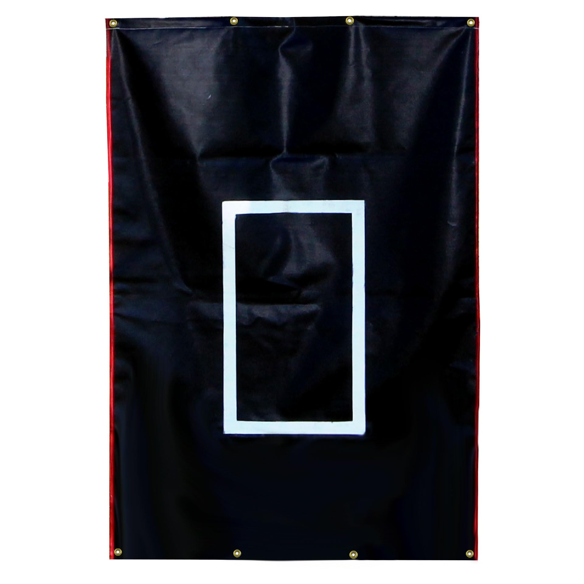 4x6 vinyl backstop with catchers image
