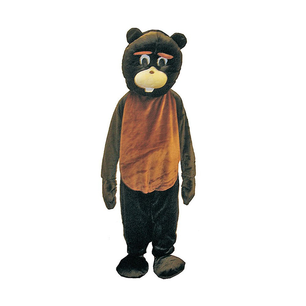 Beaver Mascot Costume Set - Adult