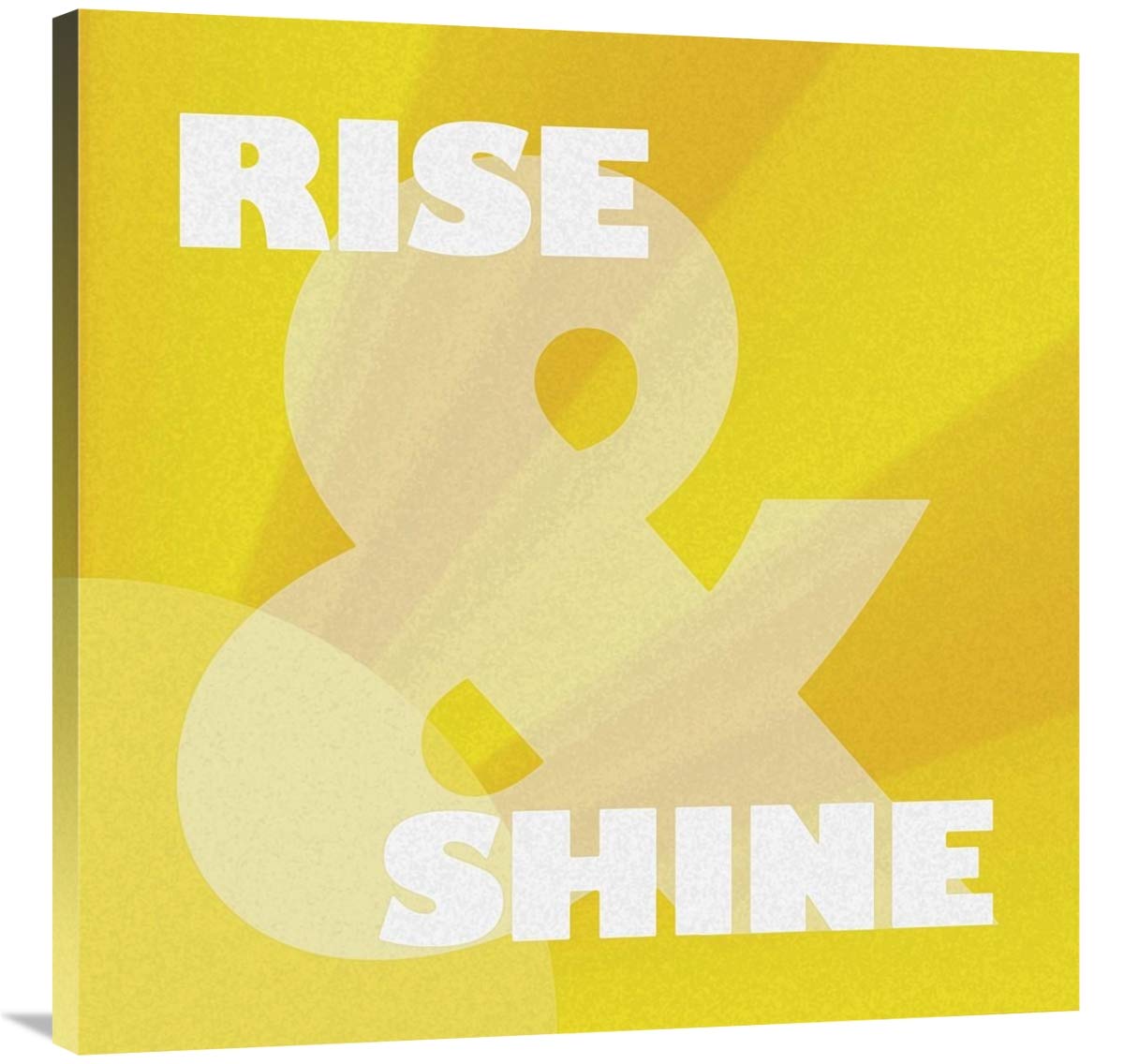 Morning Sentiments - Rise and Shine-Canvas Art-36x36”